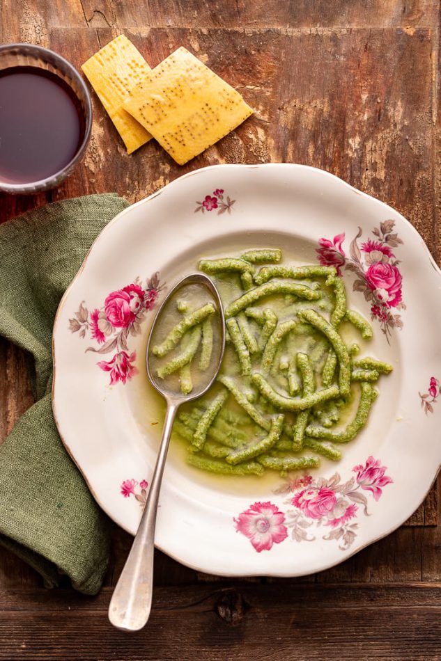 passatelli verdi agli spinaci